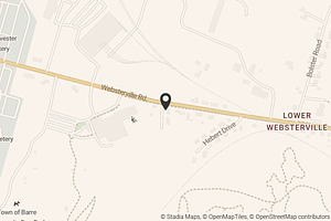 Map with location marker