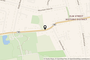 Map with location marker