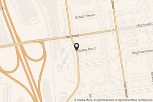 Map with location marker