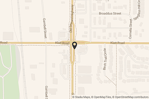 Map with location marker