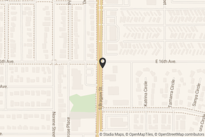 Map with location marker