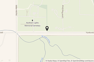 Map with location marker