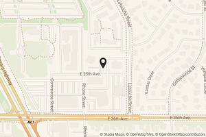 Map with location marker