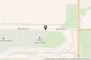 Map with location marker