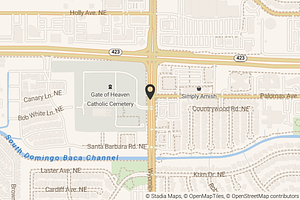 Map with location marker