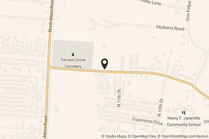 Map with location marker