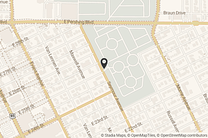 Map with location marker