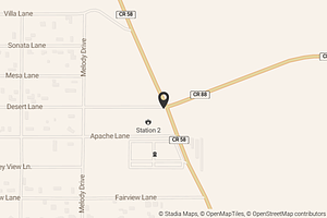 Map with location marker