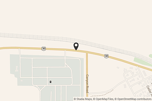 Map with location marker