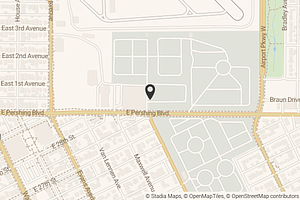 Map with location marker