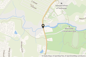 Map with location marker