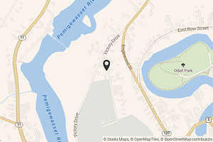 Map with location marker