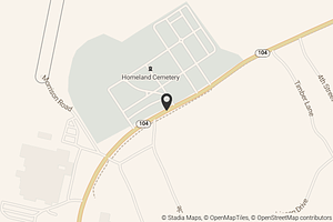 Map with location marker