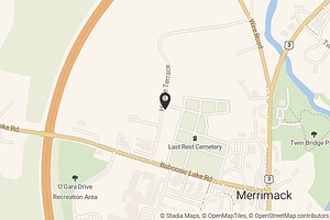 Map with location marker