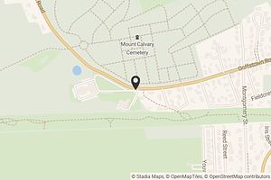 Map with location marker