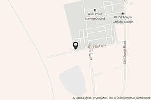 Map with location marker