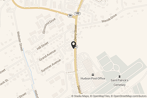 Map with location marker