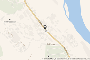 Map with location marker