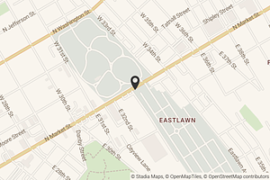 Map with location marker