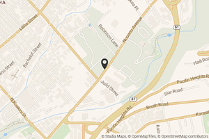 Map with location marker