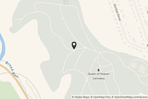 Map with location marker