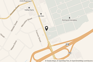 Map with location marker