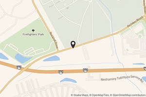 Map with location marker