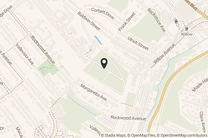 Map with location marker