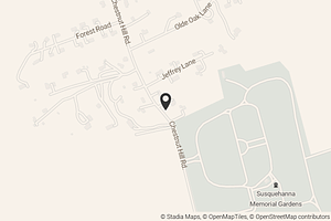 Map with location marker