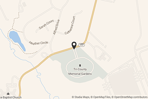 Map with location marker