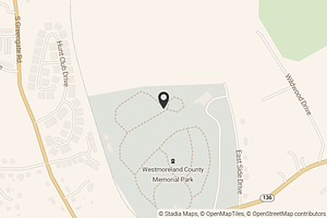 Map with location marker