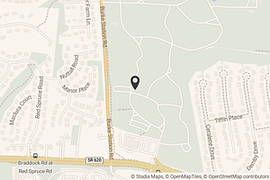 Map with location marker