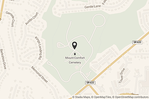 Map with location marker