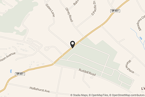 Map with location marker