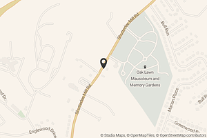 Map with location marker