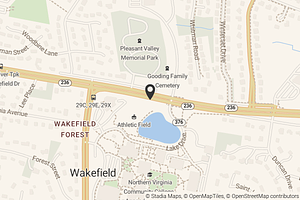 Map with location marker