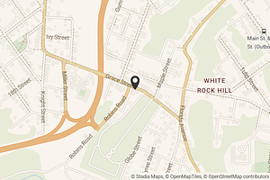 Map with location marker