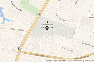 Map with location marker