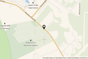 Map with location marker