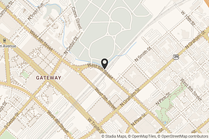 Map with location marker