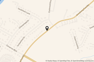 Map with location marker