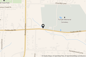 Map with location marker