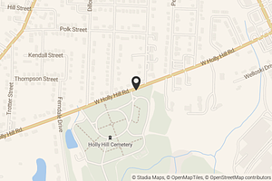 Map with location marker