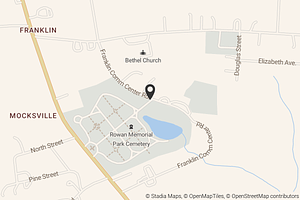 Map with location marker