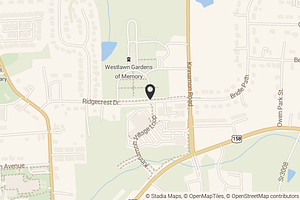 Map with location marker