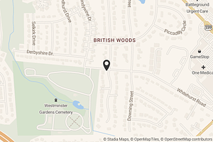 Map with location marker