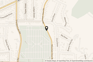 Map with location marker