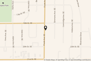 Map with location marker