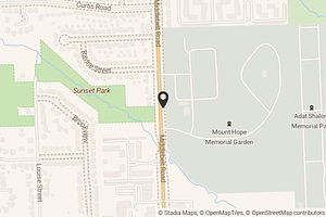 Map with location marker