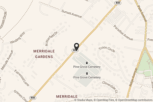 Map with location marker